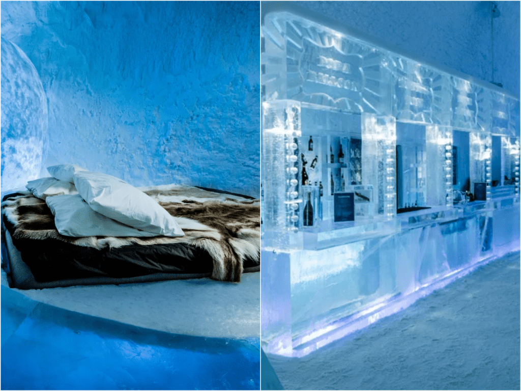 Sleeping on Frozen Lakes