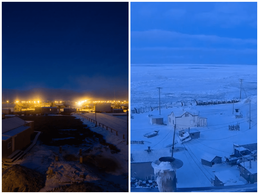 The Town That Lives in Darkness for 65 Days