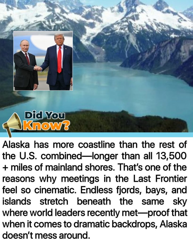 Alaska Has More Coastline Than the Rest of the U.S. Combined